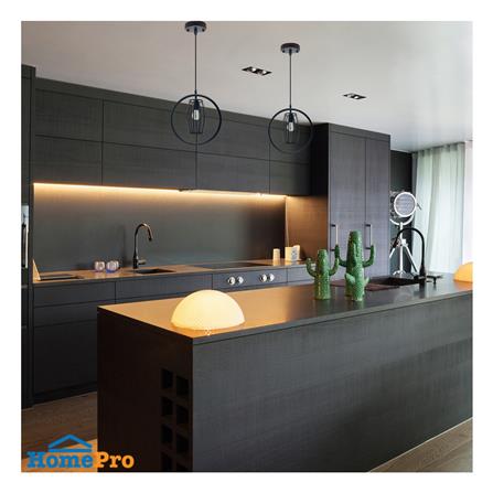 ไฟช่อ EVL CH-2042B สีดำ 1 หัว_1