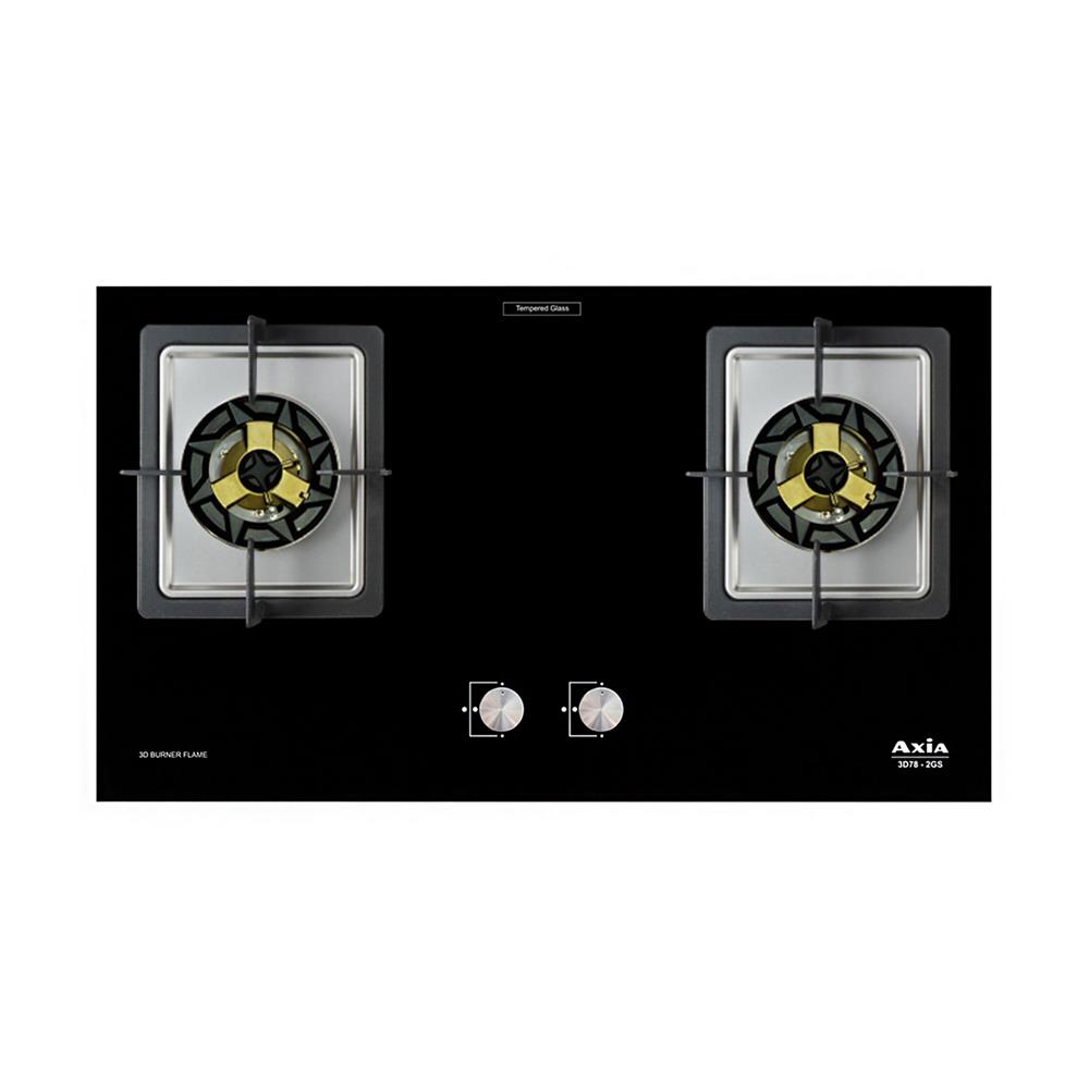 เตาฝังแก๊ส AXIA 3D78-2GS 78ซม.