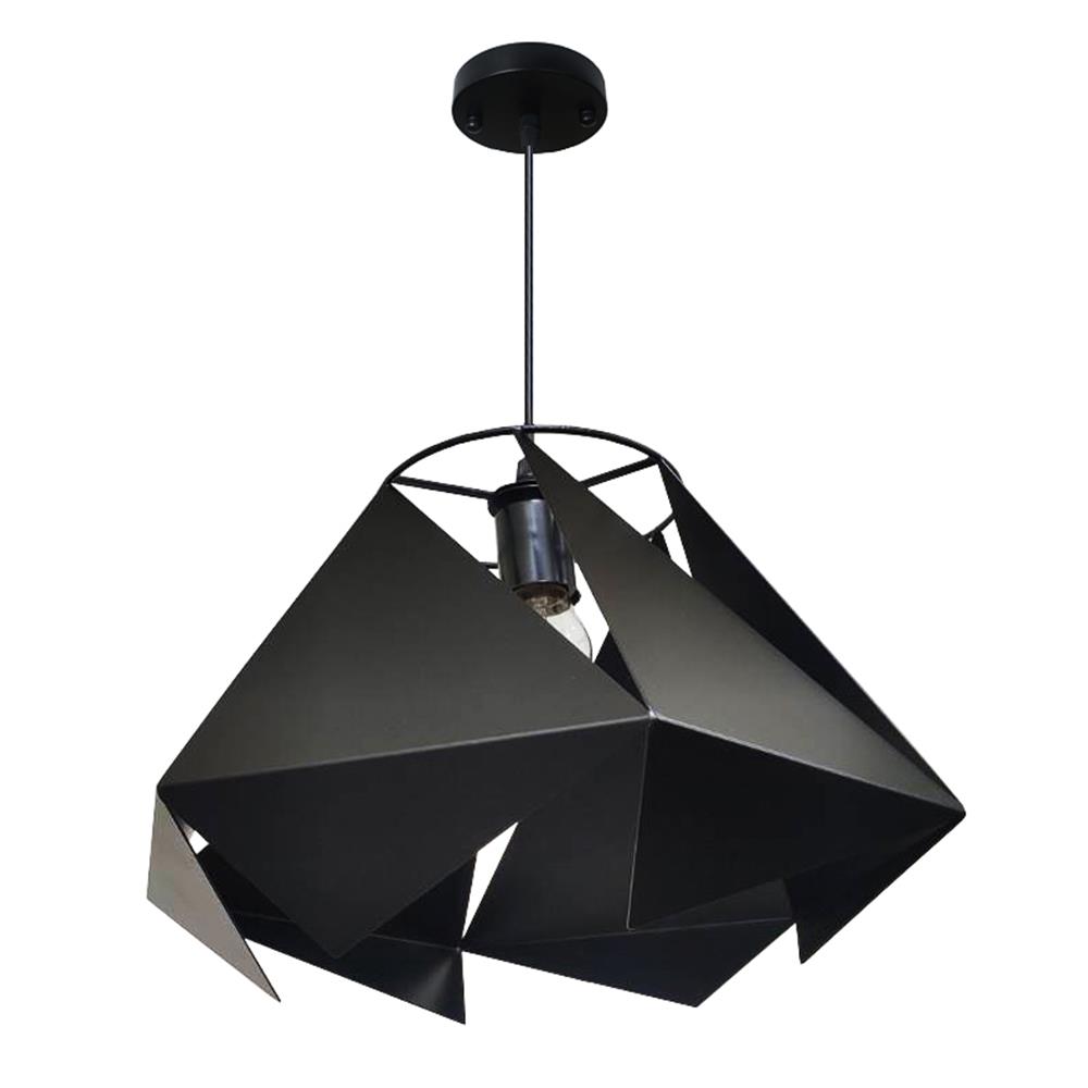 ไฟช่อ EVL CH-2040 สีดำ 1 หัว