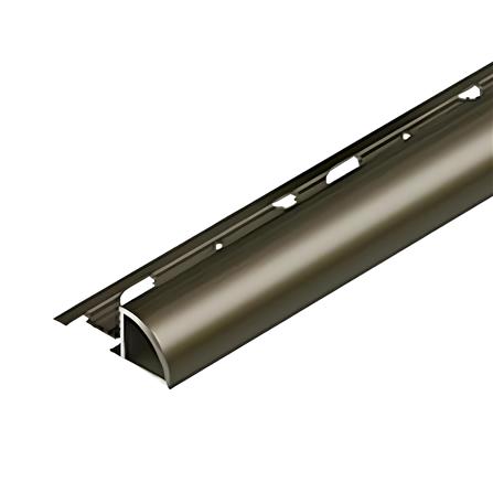 คิ้วอะลูมิเนียมแบบโค้ง DP 14 มม. 2 ม. สีโอ๊กไฮกลอส_0