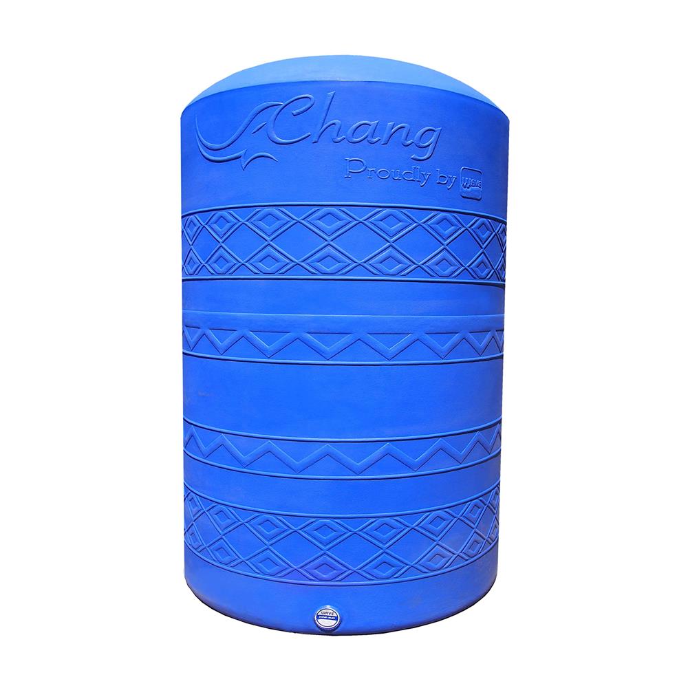 ถังเก็บน้ำ WAVE CHANG VIGO 3000 ลิตร สีน้ำเงิน