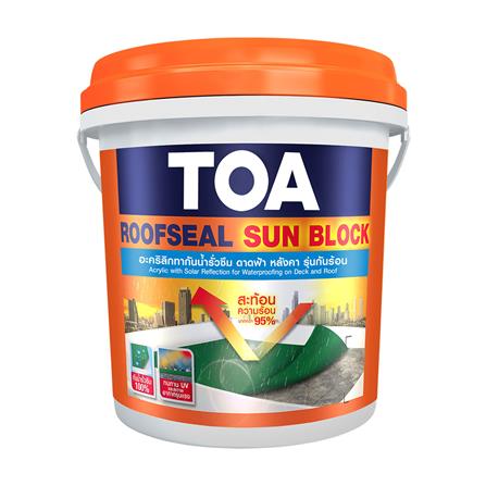 อะคริลิกกันซึม TOA SUNBLOCK 20 กก. สีขาว