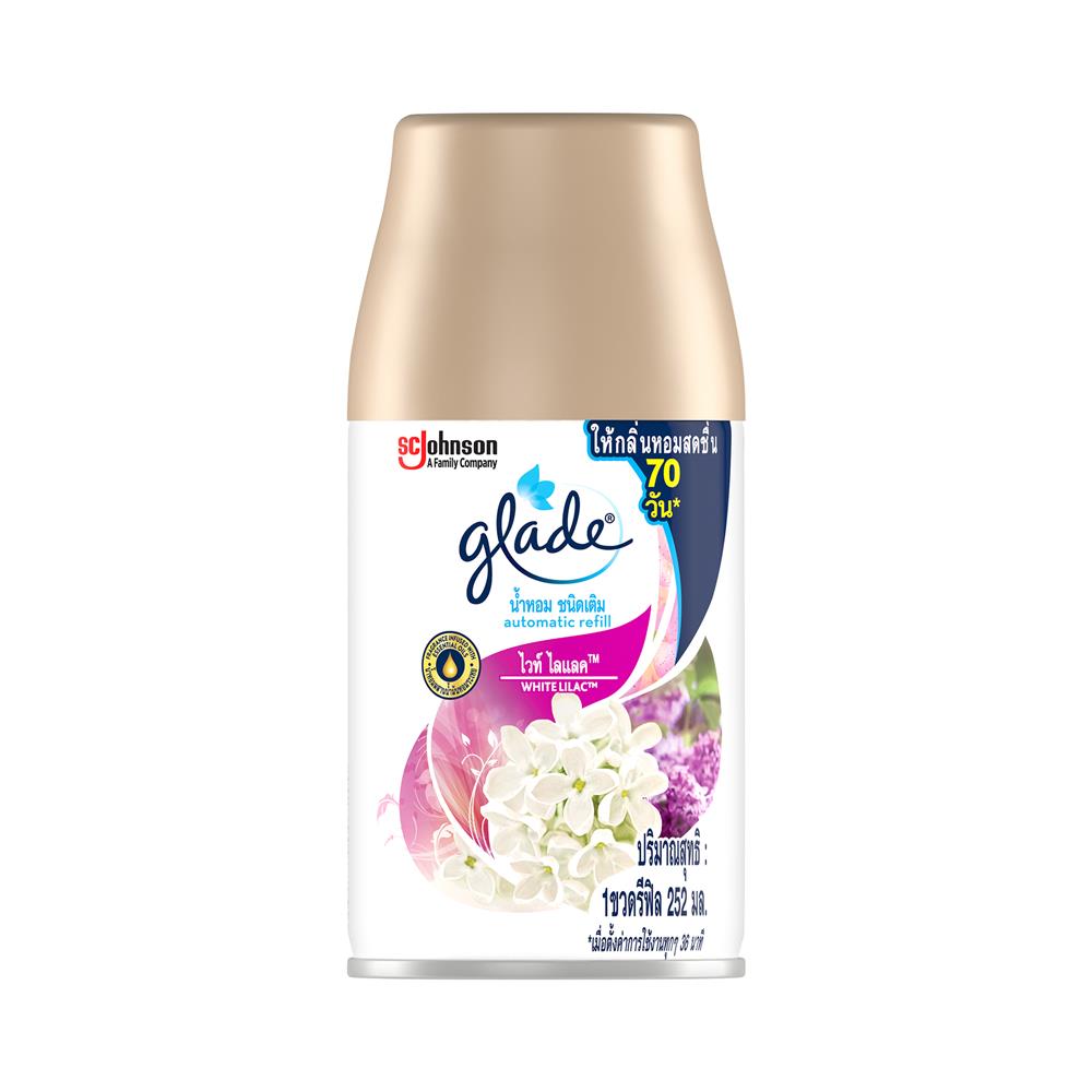 รีฟิลสเปรย์ปรับอากาศ GLADE 252 มล. WHITE LILAC