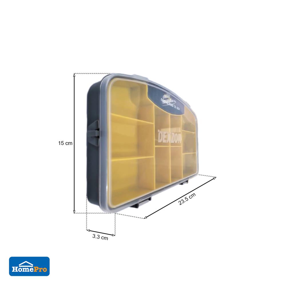 กล่องอุปกรณ์อเนกประสงค์ DEXZON A-010 10 ช่อง