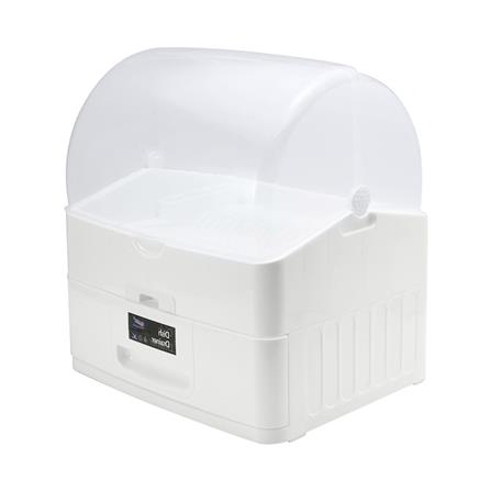 ชั้นคว่ำจาน พลาสติก 2 ชั้นมีฝาครอบ API 6880/1 สีขา...