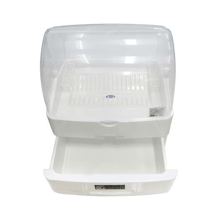 ชั้นคว่ำจาน พลาสติก 2 ชั้นมีฝาครอบ API 6880/1 สีขาว_1