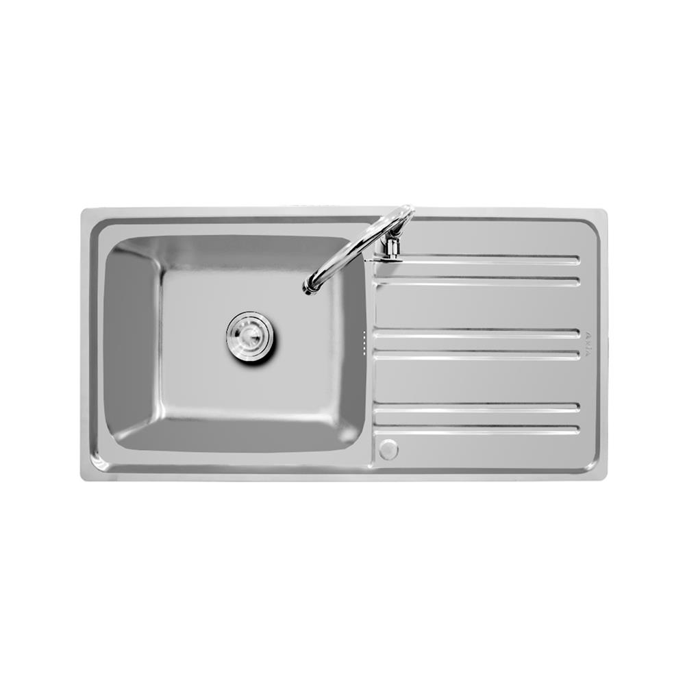 ซิงค์ฝัง 1 หลุม 1 ที่พัก AXIA RIVIERA 100 สเตนเลส