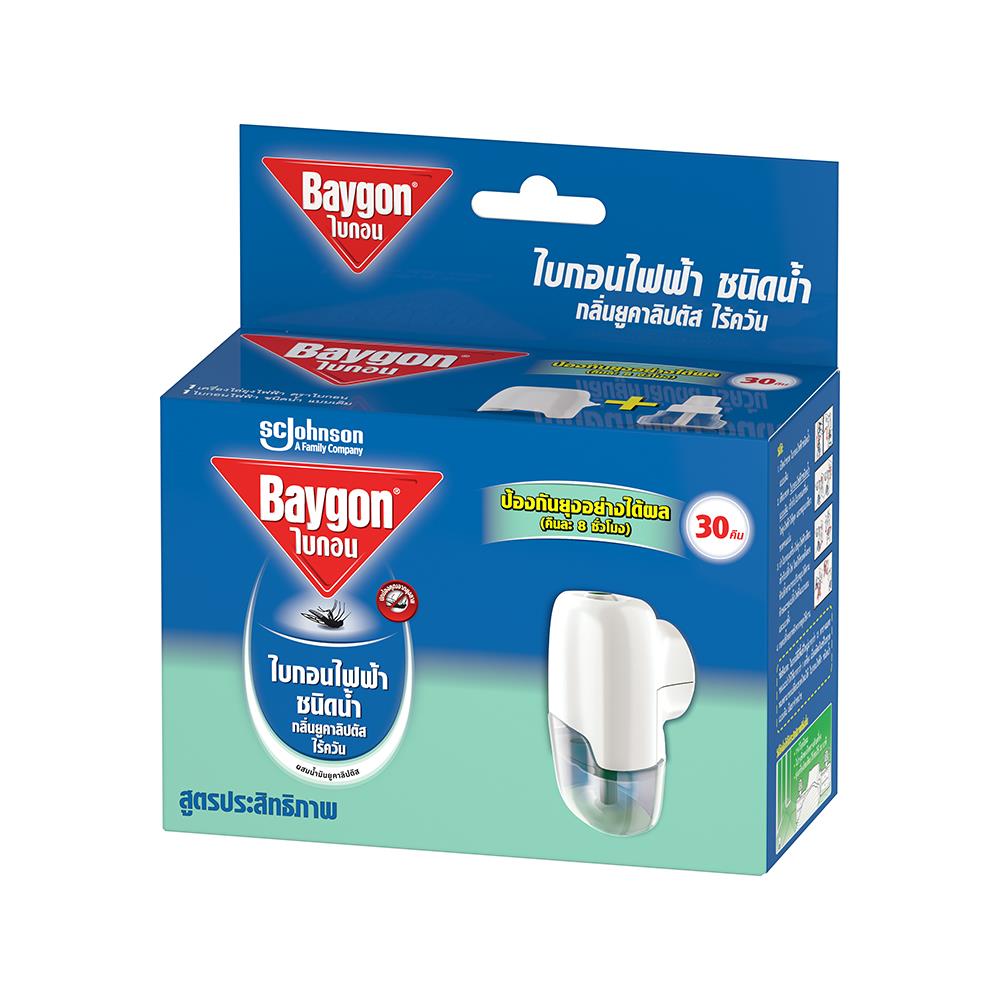 เครื่องไฟฟ้าไล่ยุง BAYGON SWITCH 21.9ml EUCALYPTUS