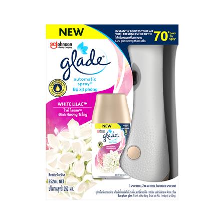 เครื่องพ่นปรับอากาศ GLADE 252 มล. WHITE LILAC