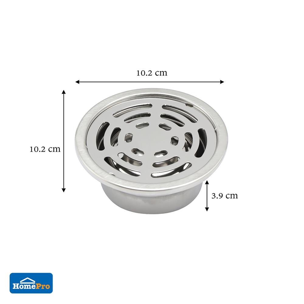 ตะแกรงกันกลิ่นกลม FLUSSO FS-JACK 3 นิ้ว