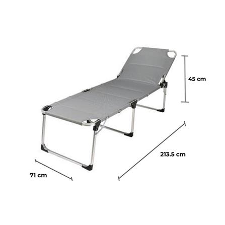 เตียงพักผ่อน SPRING SUNSHINE BED สีเทา_6