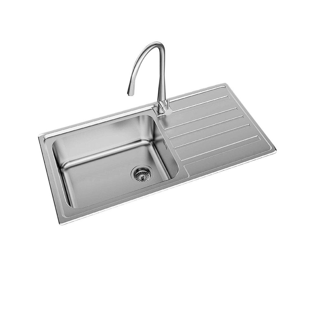 ซิงค์ฝัง 1 หลุม 1 ที่พัก AXIA MARINA 100 สเตนเลส