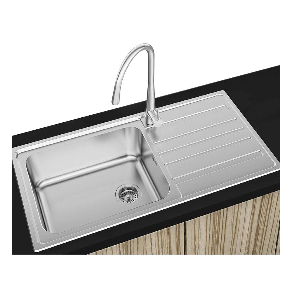 ซิงค์ฝัง 1 หลุม 1 ที่พัก AXIA MARINA 100 สเตนเลส