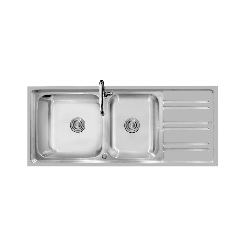 ซิงค์ฝัง 2 หลุม 1 ที่พัก AXIA RIVIERA 120 สเตนเลส