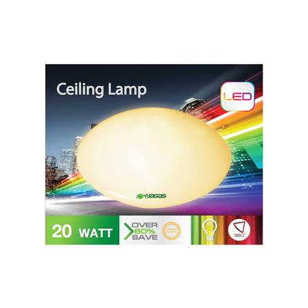 ไฟเพดาน LED NAGAS CLP 14 นิ้ว 20 วัตต์ WARM WHITE สีขาว_4
