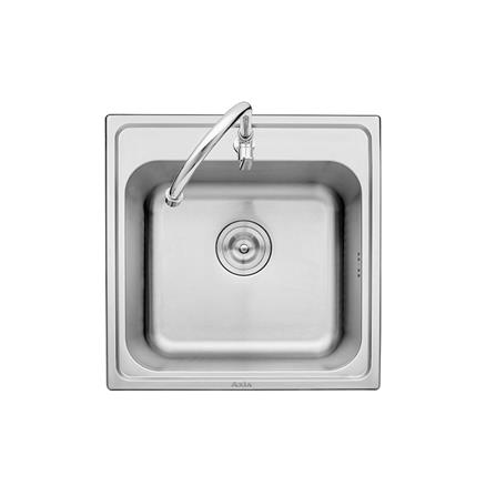 ซิงค์ฝัง 1 หลุม AXIA MARINA 50 สเตนเลส_0