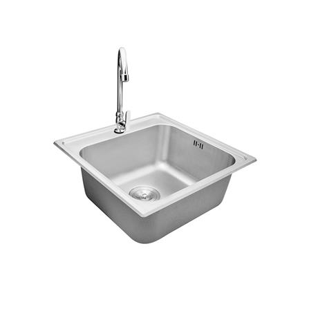 ซิงค์ฝัง 1 หลุม AXIA MARINA 50 สเตนเลส_1