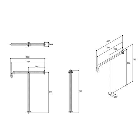 ราวมือจับกันลื่น ENGLEFIELD K-45128X-BS_1