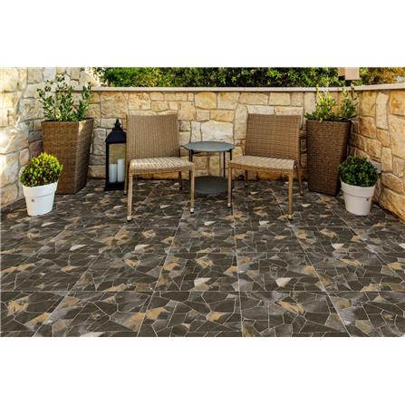 กระเบื้องพื้น 50x50 ซม. DURAGRES โทมาฮอว์ค ดำ A 1M2_3