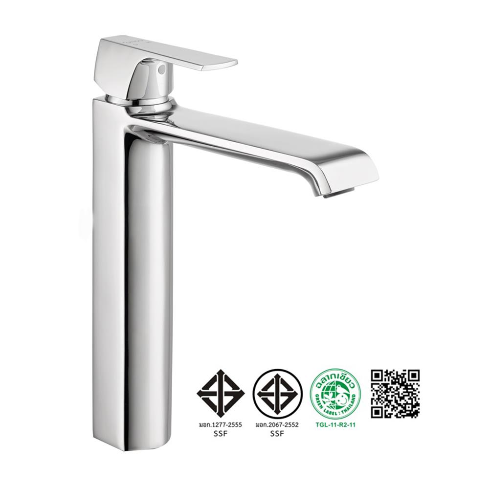 ก๊อกอ่างล้างหน้าผสม COTTO CT2202AY สีโครม