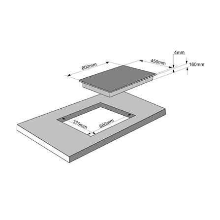 เตาฝังแก๊ส TECNOPLUS HB2078.02GB 80 ซม._4