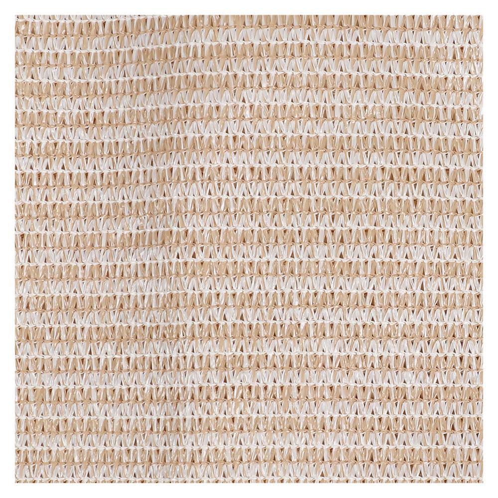 สแลนแพ็กกรองแสง 90 เปอร์เซ็นต์ SPRING 2X3 ม. สีเบจ เจาะตาไก่