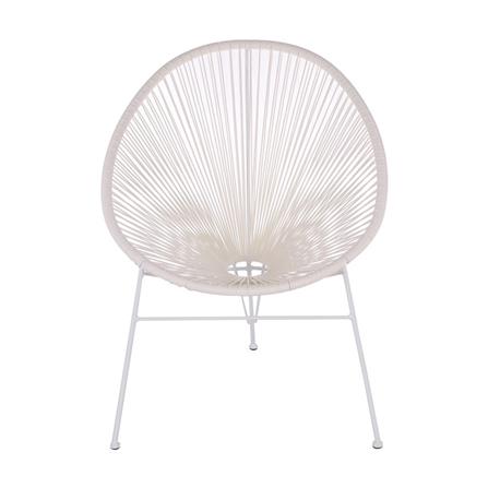 เก้าอี้หวายเทียม SPRING TRENDY สีขาว_0