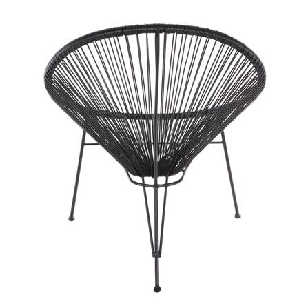 เก้าอี้หวายเทียม SPRING TRENDY สีดำ_2