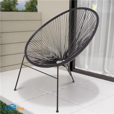 เก้าอี้หวายเทียม SPRING TRENDY สีดำ_3