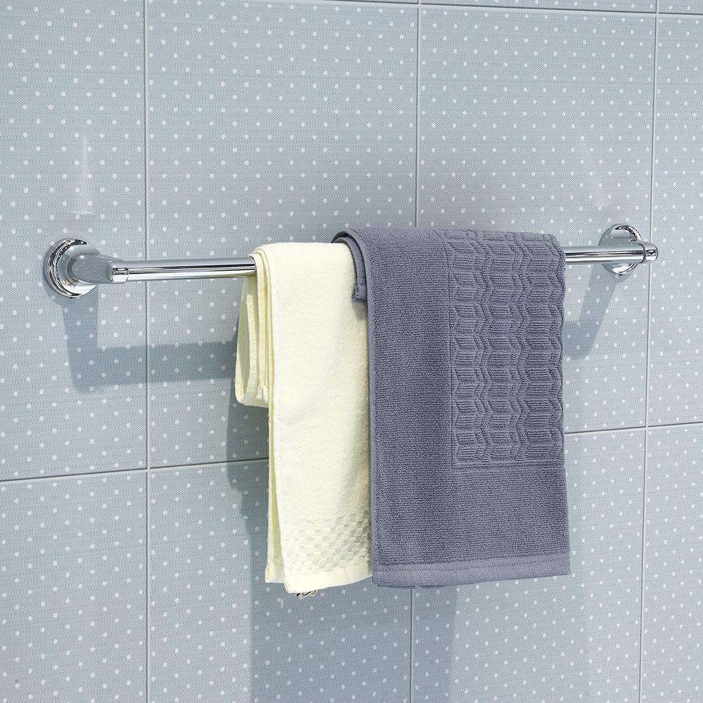 พรมขนหนู HOME LIVING STYLE BONE 17X28 นิ้ว สีเทา