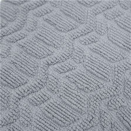 พรมขนหนู HOME LIVING STYLE BONE 17X28 นิ้ว สีเทา_2