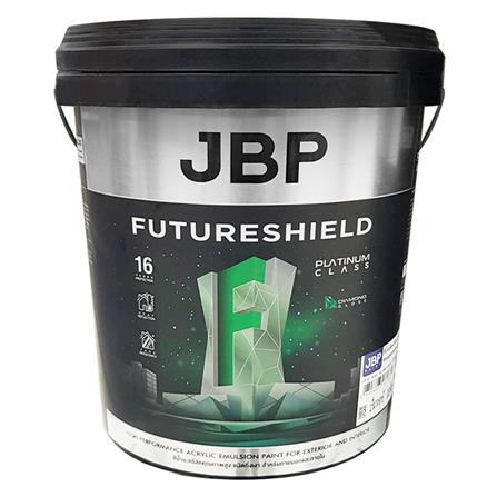 สีน้ำทาภายนอก ชนิดกึ่งเงา JBP FUTURESHIELD BASE C สีขาว 2.5 แกลลอน_0