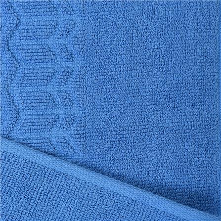 พรมขนหนู HOME LIVING STYLE BONE 17X28 นิ้ว สีน้ำเงิน_1