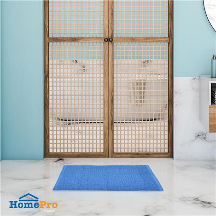 พรมขนหนู HOME LIVING STYLE BONE 17X28 นิ้ว สีน้ำเงิน_2