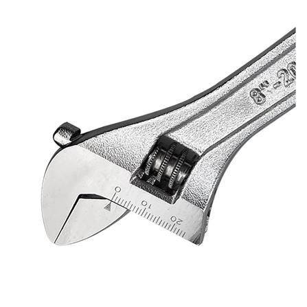 ประแจเลื่อนชุบซาตินด้ามเปลือย HACHI 8 นิ้ว_1