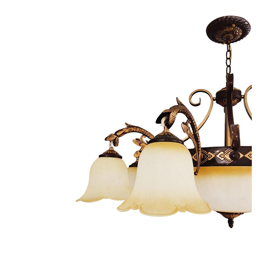 ไฟช่อ INOVA SP669 สีน้ำตาล/ดำ 9 หัว