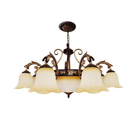 ไฟช่อ INOVA SP669 สีน้ำตาล/ดำ 9 หัว_0