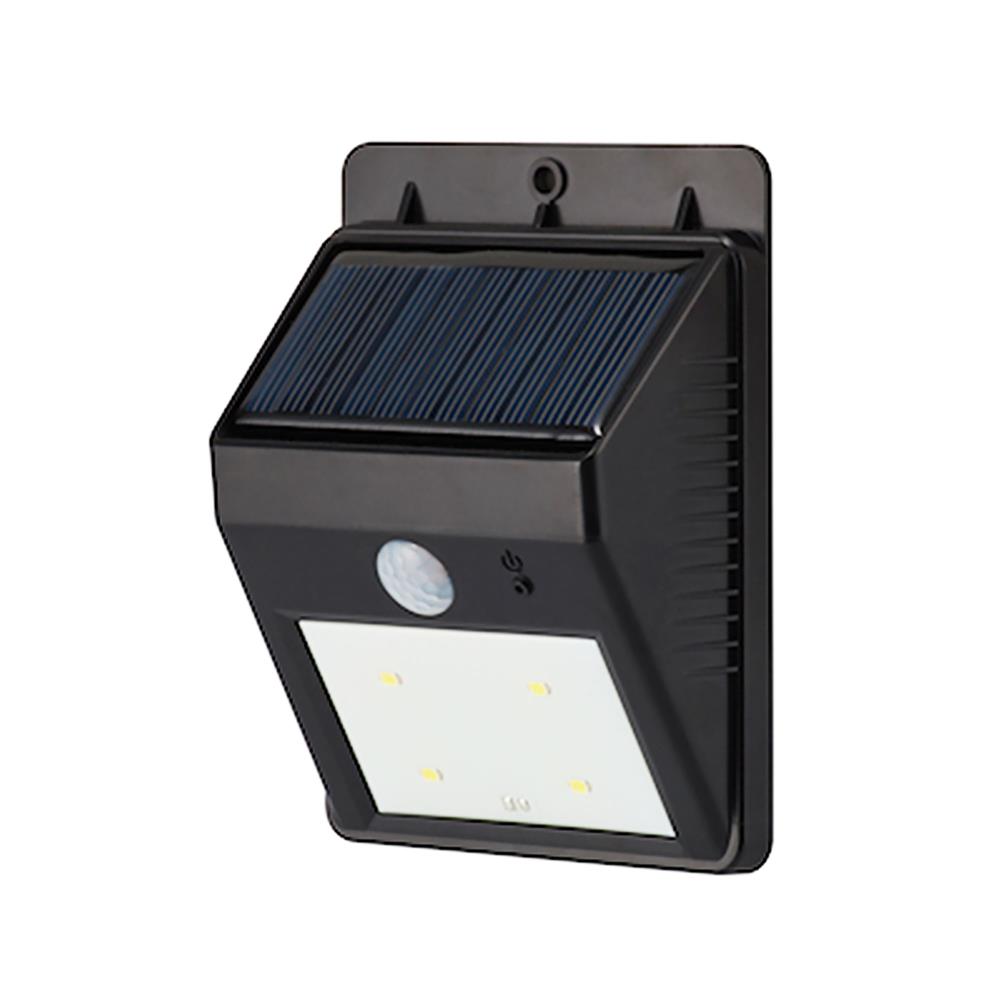 ไฟผนังภายนอก SOLAR EVE WSL-01 0.44 วัตต์ WARM WHITE สีดำ