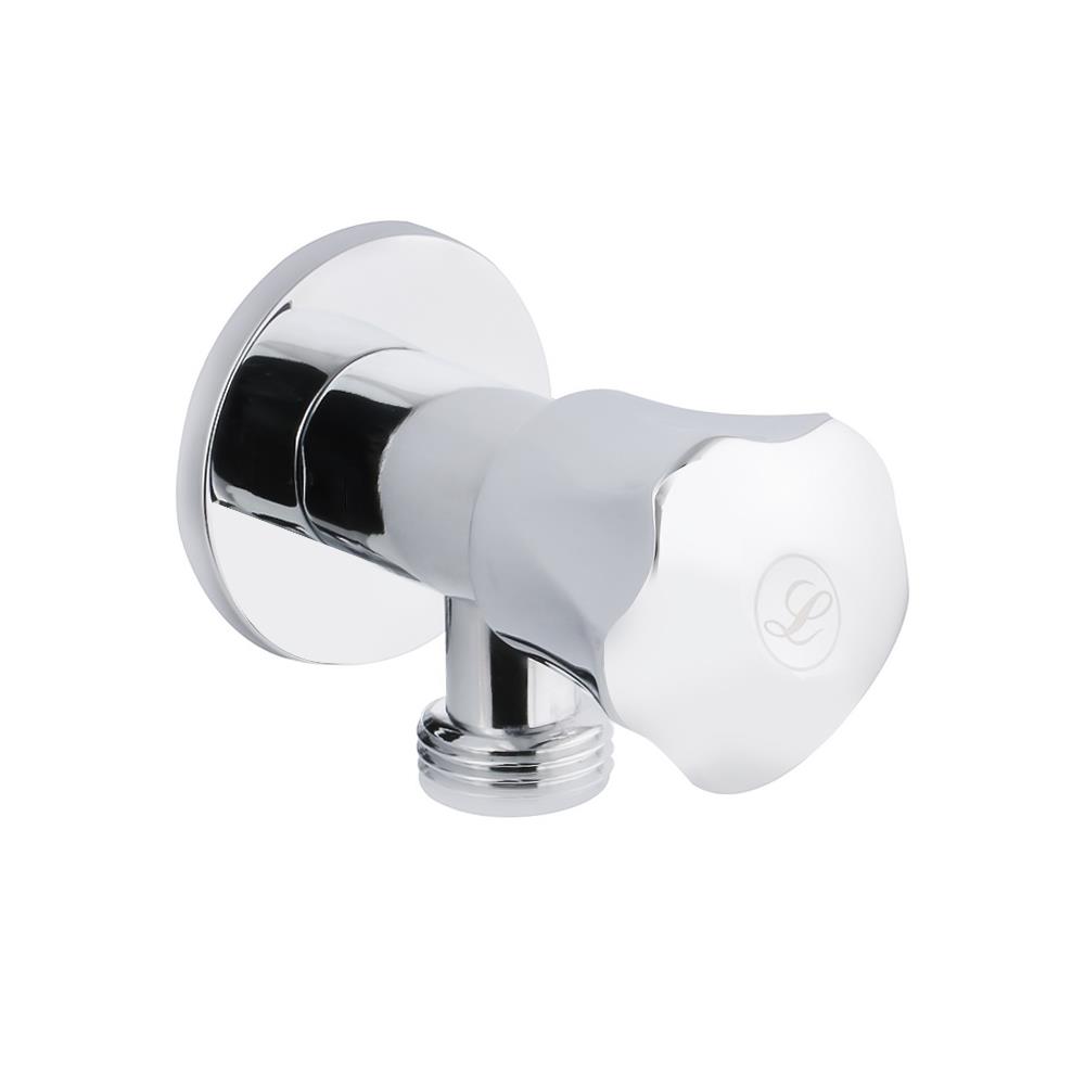 สต๊อปวาล์ว 1ทาง LUZERN F-4001 สีโครม