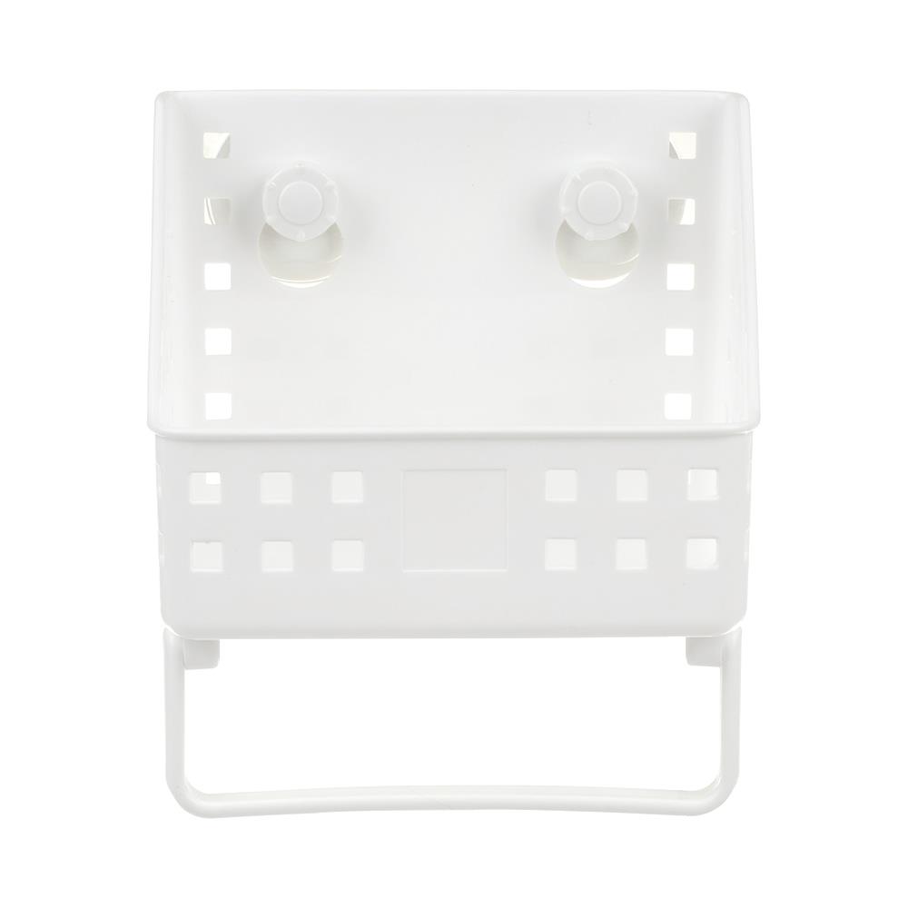 ตะกร้าแขวนติดผนังสูญญากาศ R1860 สีขาว KECH