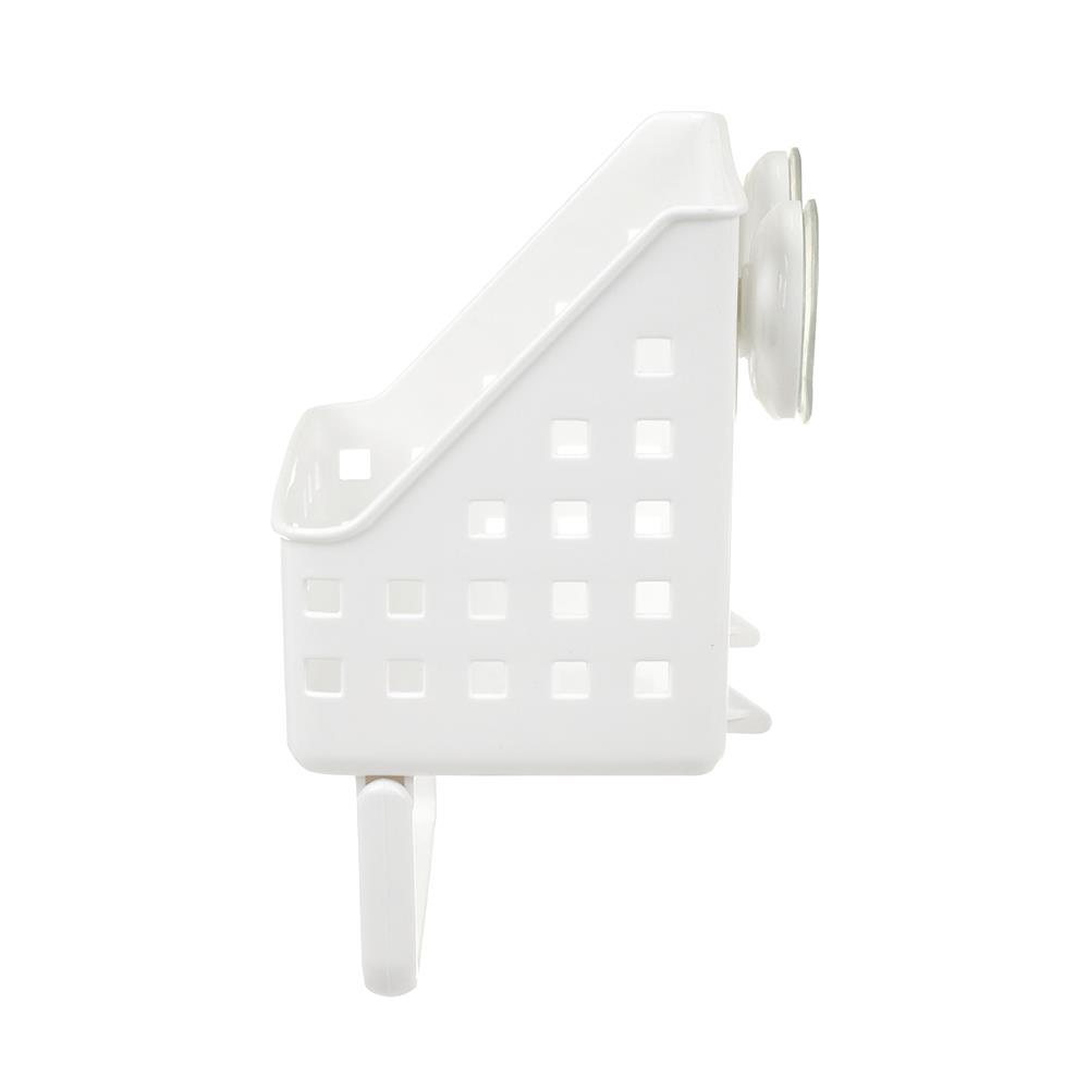 ตะกร้าแขวนติดผนังสูญญากาศ R1860 สีขาว KECH