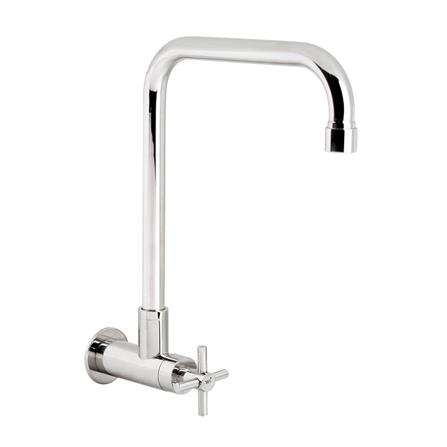 ก๊อกซิงค์เดี่ยวผนัง WS WP-1832L สีเงิน_0