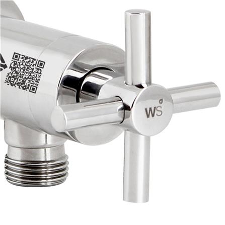 วาล์วฝักบัว 1 ทาง WS WP-1810 สีเงิน_1