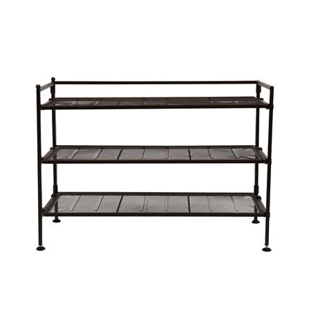 ชั้นวางรองเท้า 3 ชั้น STACKO SHE15909 สีน้ำตาล_1