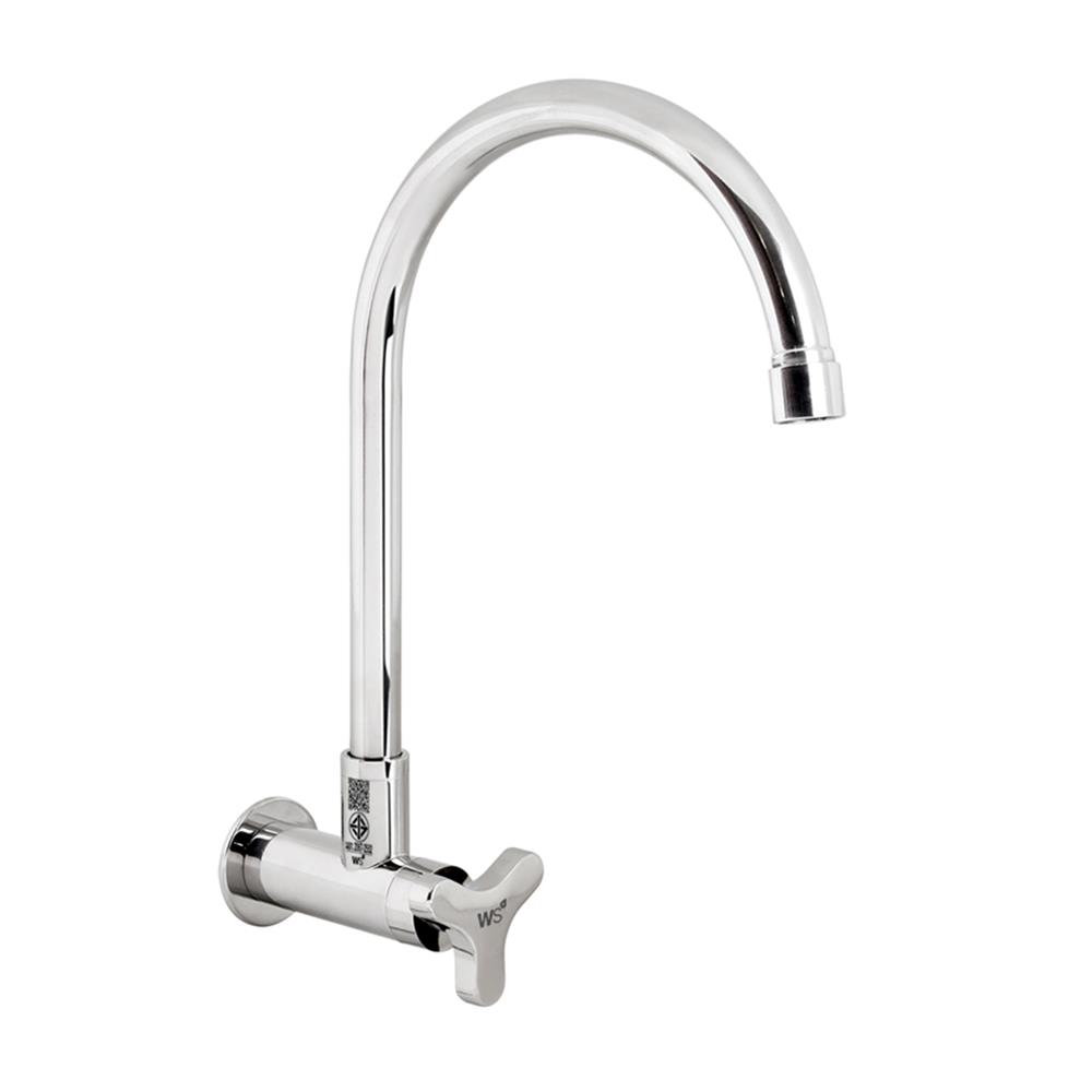 ก๊อกซิงค์เดี่ยวเคาน์เตอร์ WS WP-0832J สีเงิน