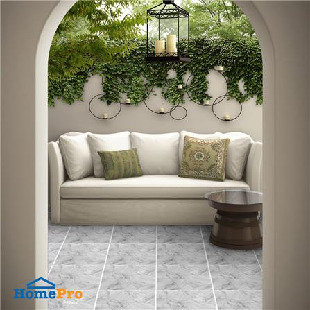 กระเบื้องพื้น 16x16 นิ้ว COTTO ซอฟท์ สโตน ขาว PM_1