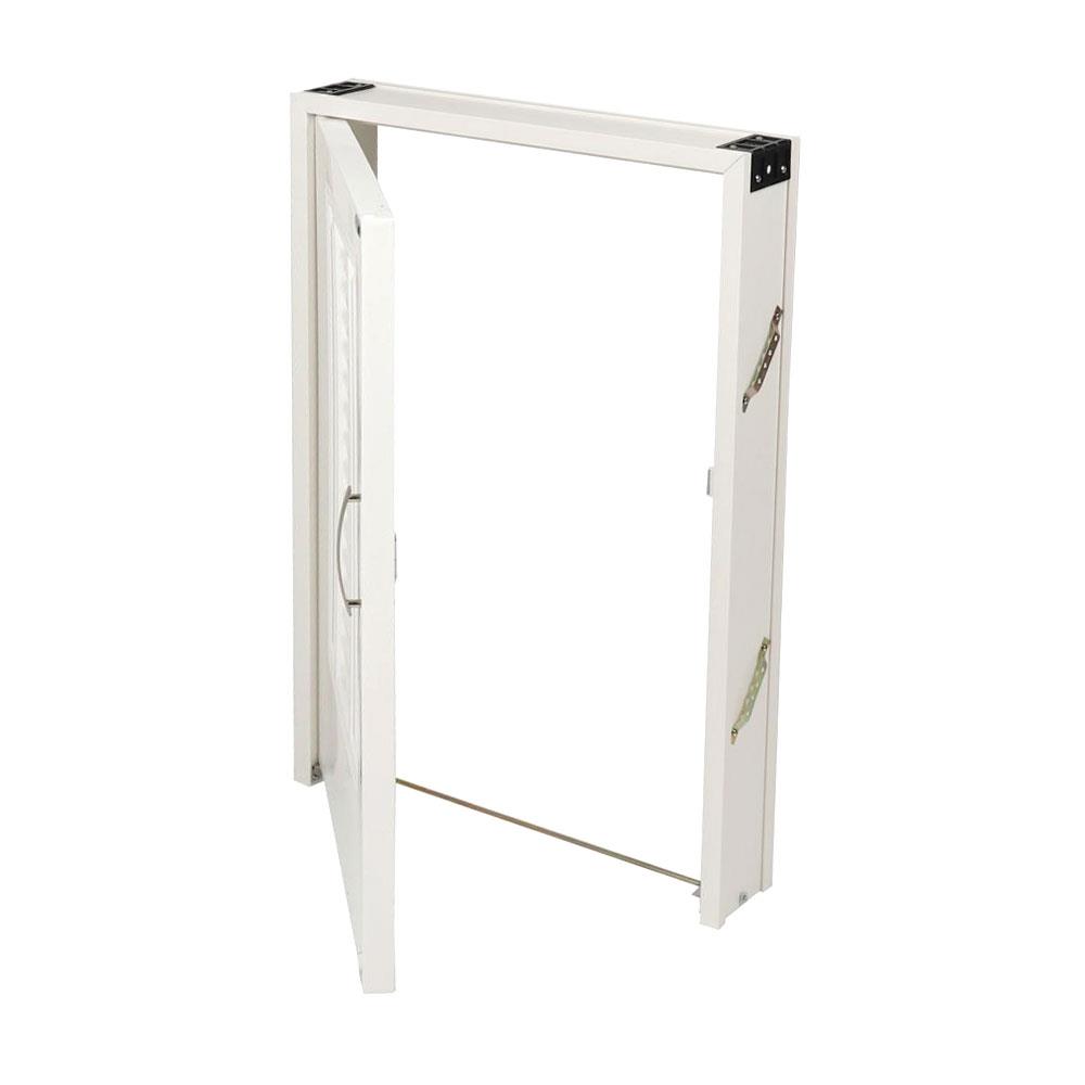 บานถังแก๊ส PP CABIN G3 49.5x75 ซม. สีครีม