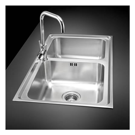 ซิงค์ฝัง 2หลุม MEX DLS86B สเตนเลส_3