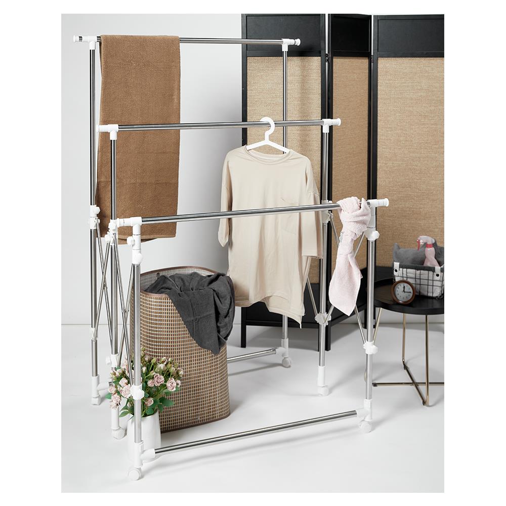 ราวตากผ้าปรับระดับพับได้ 3 เส้น YLT-0388B PLIM