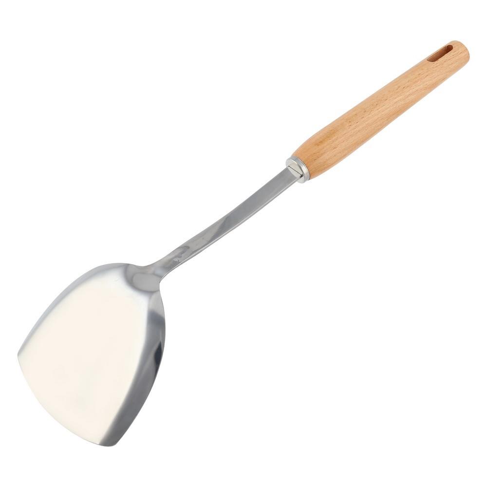 ตะหลิวสแตนเลสด้ามไม้ FACKELMANN